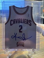 2012-13 Panini Threads #1 Die-Cut Jersey ~ KYRIE IRVING (AUTO+RC) ~ GEM On-Card picture