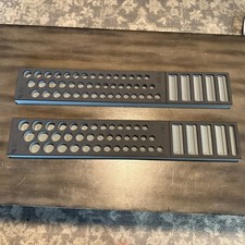 Snap-on Tools 2pc DARK TITANIUM FOAM ORGANIZERS for 3/8