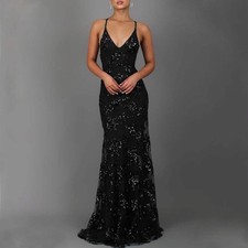 Sexy Sequin Backless Maxi Dress – Prom Party Gown picture