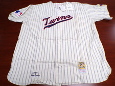 MITCHELL & NESS MLB MINNESOTA TWINS ROD CAREW WOOL AUTHENTIC JERSEY 5XL 64 picture