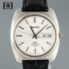 OH Serviced Seiko Lord Matic 5606-7130 [US Stock] Vtg 1970 Men's Automatic Watch picture