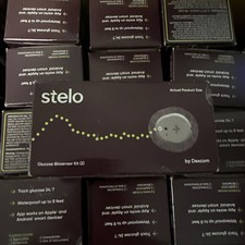 Stelo Glucose Biosensor Kit (2) - NEW/SEALED Twin Pack STP-XN-002 picture