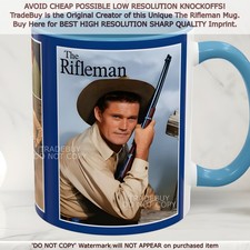 The Rifleman Memorabilia, Chuck Connors, Johnny Crawford, Western TV Series Mug picture