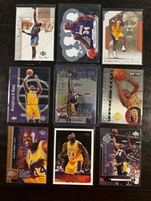 9 Card Shaquille O'Neal Lakers lot - with 1999 Finest #106 with peel + more picture
