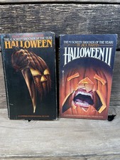 Halloween & Halloween II Movie Novelization Paperbacks Movie Tie First Edition picture
