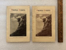 Two Rare 1921 “Profile Events” Booklets Profile House Old Man Of The Mountain NH picture