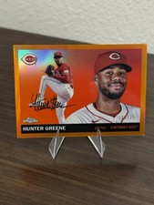 Topps 2025 Topps Chrome Platinum Hunter Greene /25 TRUE Orange picture