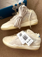 adidas Badbo 1.0 Unisex White Suede Sneakers US 4.5 KJ1468 picture