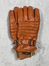 Vintage Cabela’s Gore-Tex Leather Ski Gloves Mens Small Brown Insulated Snow picture