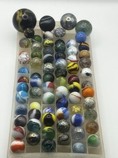 Lot Of 75 Vintage Glass Marbles One Pound Vacor, Marble King, More picture