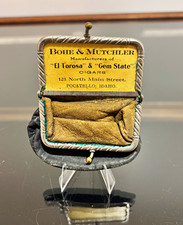 Cigar Advertising Coin Purse Pocatello Idaho vintage original tobacco picture