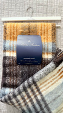 Brooks Brothers Decorative Throw Blanket Plaid Tartan Multicolor 50x70 Polyester picture