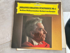 Johannes Brahms Symphonie No 1 Berlin Philharmonic  Vinyl LP Record 78  Deutsche picture
