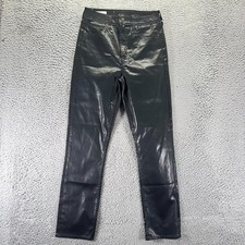Vintage Gap Sky Jeans Womens 6 Black Cotton Denim Straight Slim Retro Stretch picture
