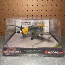 Corgi WWII Legends 1:72 Junkers Ju-87R-2 Diecast Military Aircraft 1941 US32509 picture