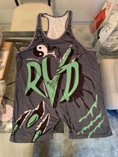 Rob Van Dam RVD Autographed W/proof WWE ECW Singlet Attire Signed Full Sig Wwf picture