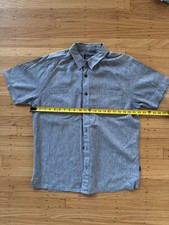 Patagonia Lightweight Bluffside Rail Stripe Blue Men’s Large picture