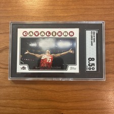 2008-09 Topps - LeBron James #23 SGC 8.5 READ picture
