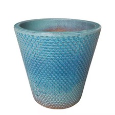 Southern Patio CRM-090786 Peyton Medium 11.8 in. Dia Blue Ceramic Patina picture