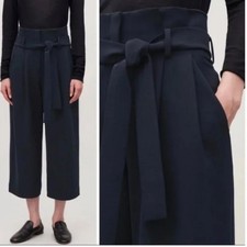 COS Ultra High Rise Belted Paper Crop Pants picture