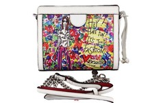 Brighton Hey Have Fun it's just Fashion Leather crossbody purse picture