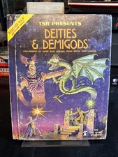 DEITIES & DEMIGODS 1980 True 1st Print TSR 2013 Cthulhu Dungeons Dragons picture