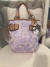 Vintage Coach Soho Optic Ladybug tote picture