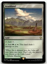 Brushland #377 MTG Final Fantasy FIC NM X1 picture