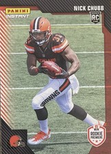 2018 Panini Instant Rookie Premiere NFL RPS NICK CHUBB Browns RC PR /229 picture