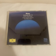 Henze : Symphonies Nos. 1-6 (2 CD Set 1990 Deutsche Grammophon) *Very Good* picture