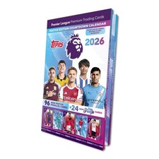 2025-26 Topps Premier League Advent Calendar 96 Festive Parallel+24 Freeze Cards picture