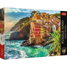 Trefl Premium Plus Town of Riomaggiore, Italy 1000 Piece Puzzle picture