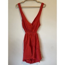ASOS Design Size 8 Tie Back Cross Front Split Beach Dress picture