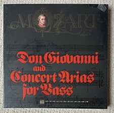 Mozart Don Giovanni & Concert Arias For Bass Vinyl 5 LP Box Set Time Life NEW picture