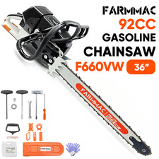92cc Gas Chainsaw Power with 36 inch Bar Chain Compatible with MS660 G668 G660 picture