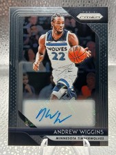 2018-19 Panini Prizm - Signatures Andrew Wiggins #S-AWG (AU) picture