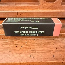 MAC Frost Lipstick 302 Angel, Full Size 0.1 oz, New in Box picture