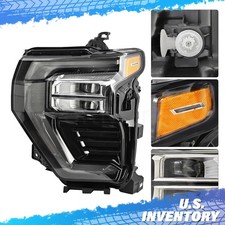 Left Side LED Headlight Assembly Fits 2024-2026 Chevrolet Silverado 2500 3500HD picture