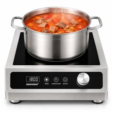GastroGear 1800W 100V～185V Induction Cooktop Commercial Electric Stove Burner picture