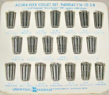 Acura-Flex 3/8” Capacity Collets  20 pc set *TRAY NOT INCLUDED*  IN USA picture