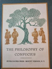 Vintage 1963 The Philosophy of Confucius by James Legge, The Peter Pauper Press, picture