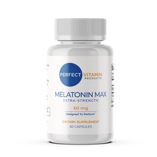 Perfect Vitamin- 60mg Melatonin Max | High-Dose | Extra-Strength picture