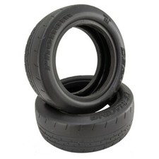 DE Racing Phenom Clay 2wd Front Buggy Tires w/inserts 2pcs DER-PBF-C1 picture