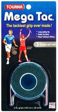 Tourna Mega Tac Tennis Grip 3 Packs Ultimate Tackiness Durable Usa Made picture