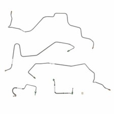 Front Brake Lines fits Ford Ranger 1998-2001 4x4 AWABS Stainless TKT9842SS picture