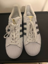 Adidas Originals Superstar (BY3714) Men’s 13 White Grey Shell Toe Sneakers NWOT picture
