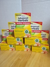6 x Dramamine Advanced Herbals Non-Drowsy Ginger Motion Sickness, 18ct Exp 08/26 picture