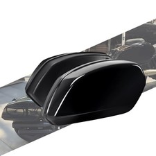 Vivid Black Hard Saddle Bags w/ Docking Kit For Harley Low Rider ST FXLRS 18‑24 picture