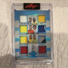Leaf 2026 Spectacular Heroes of Sport HS-4 Memorabilia 1/5 Messi Pele picture