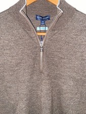 Peter Millar Crown Crafted Excursionist  Flex 1/4 Zip Sweater Medium MARP$365 picture